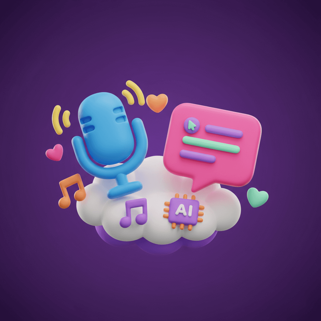 声またはテキスト入力