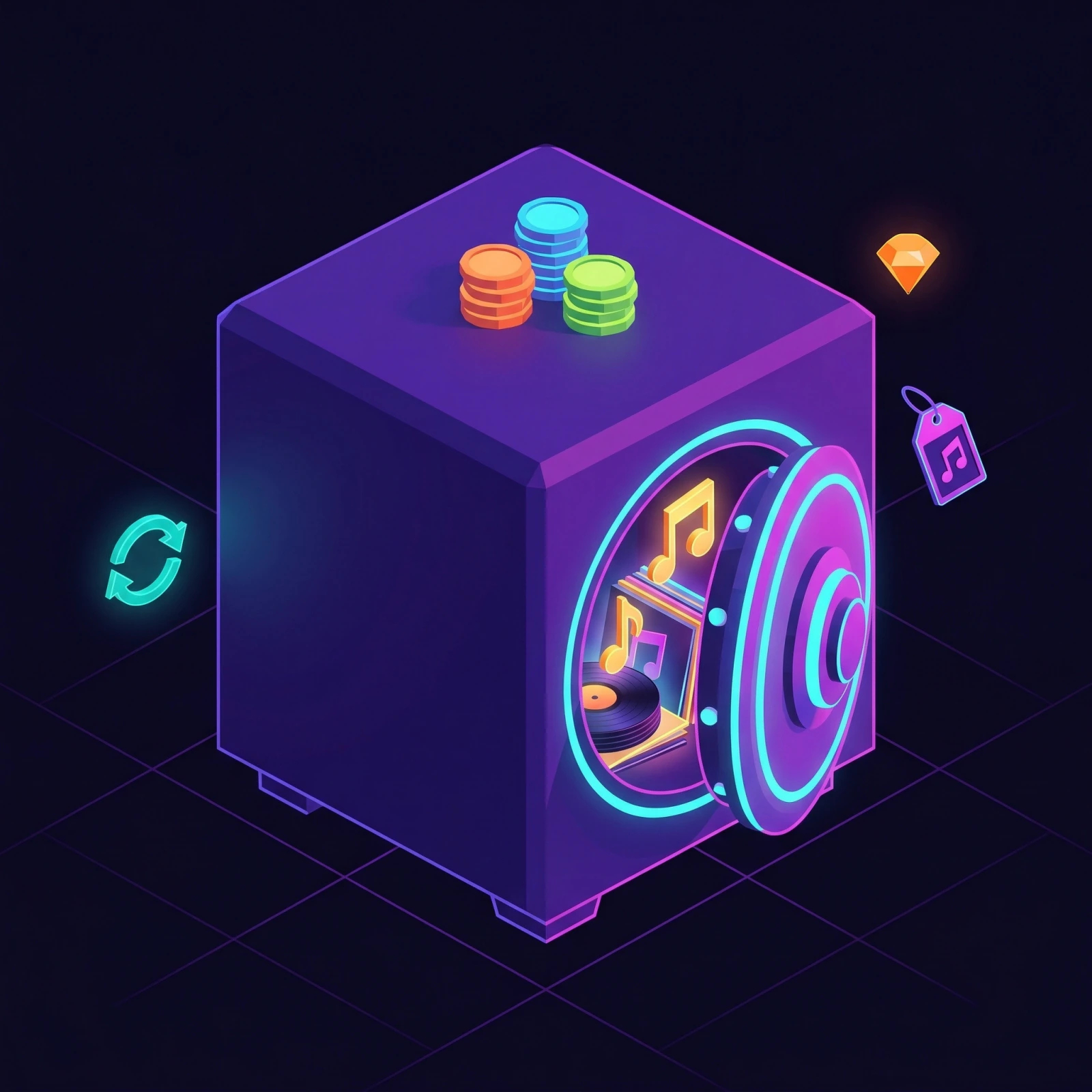 クリエイター向けデジタル資産バンク